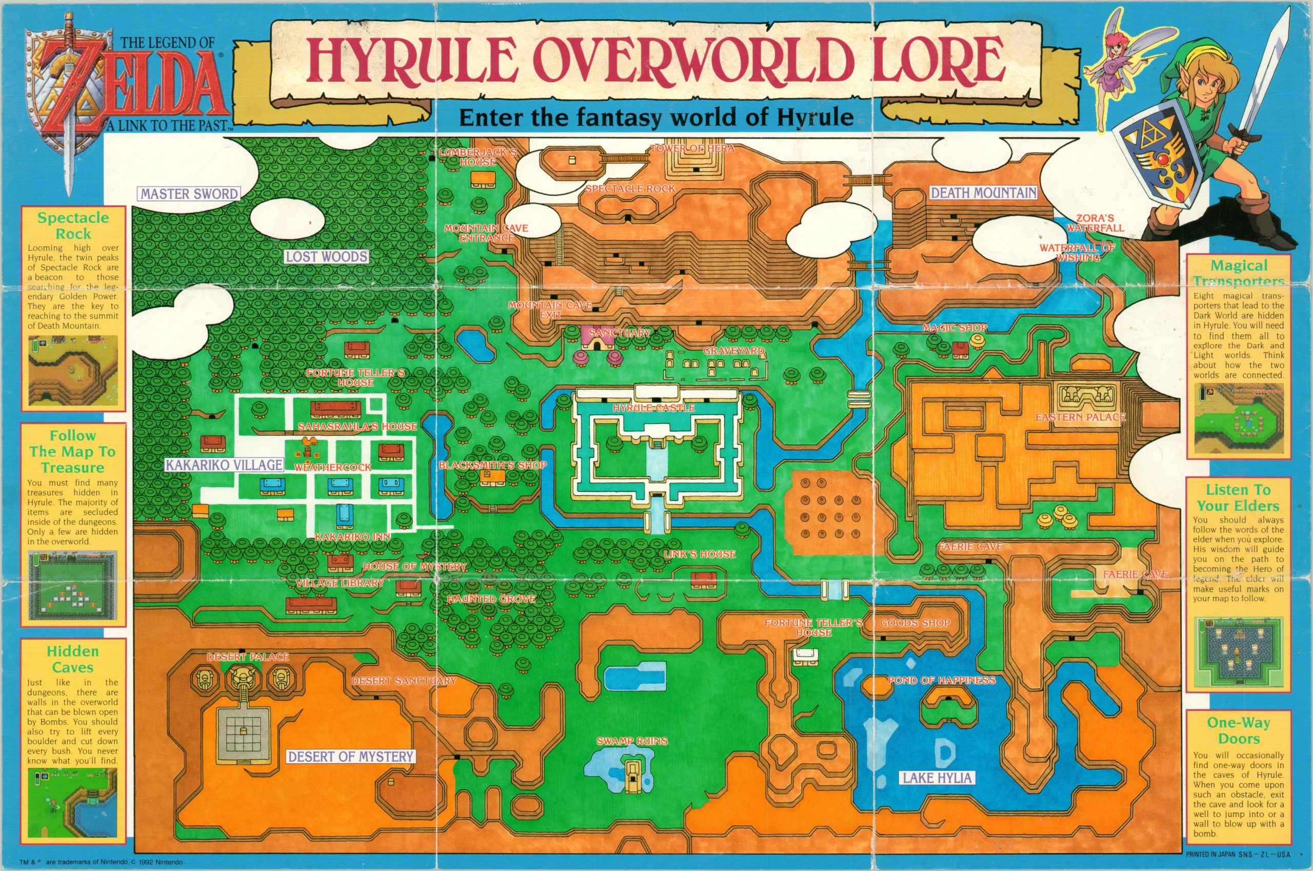 Map of Hyrule